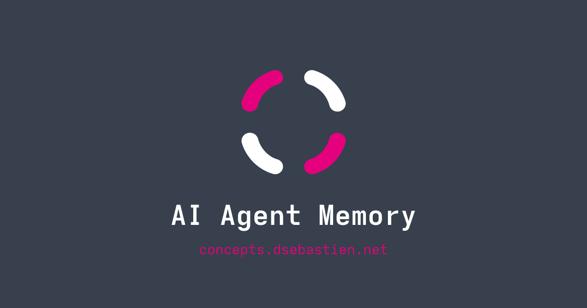 Cia Agent Memory Device AI Agent Memory - Concepts