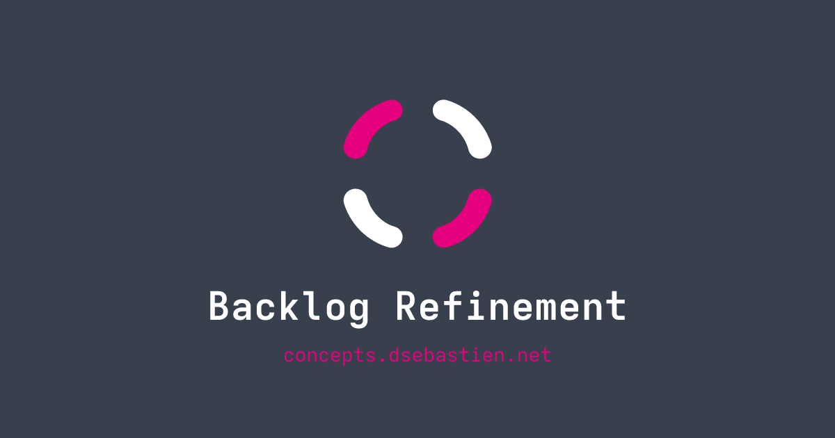 Backlog Refinement - Concepts