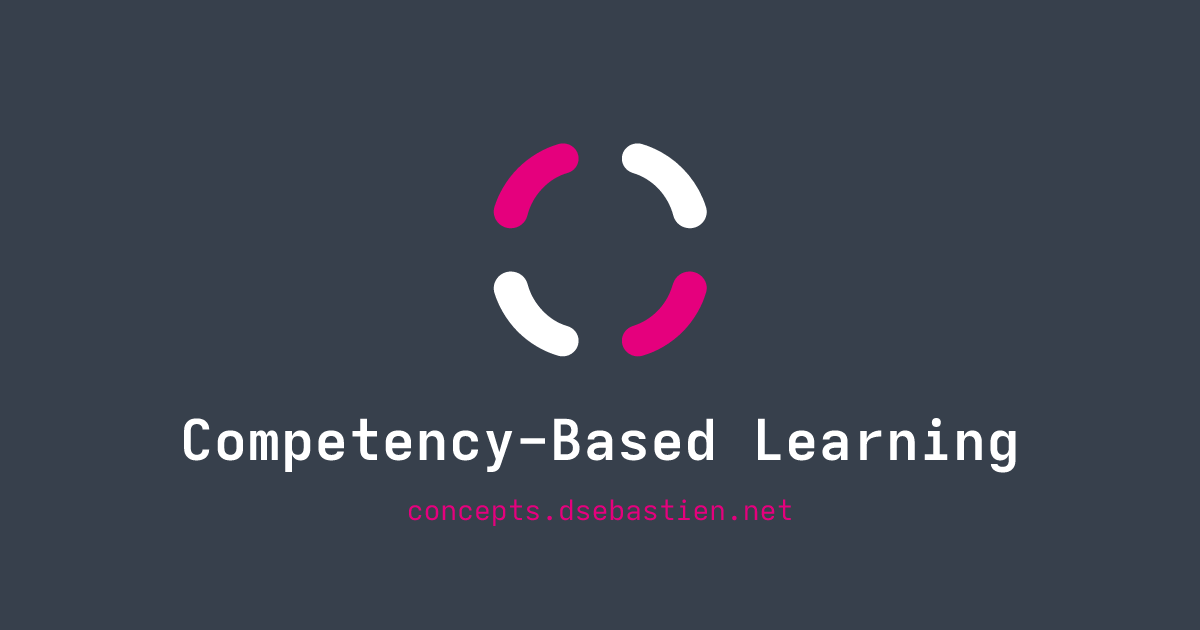 Competency-Based Learning - Concepts