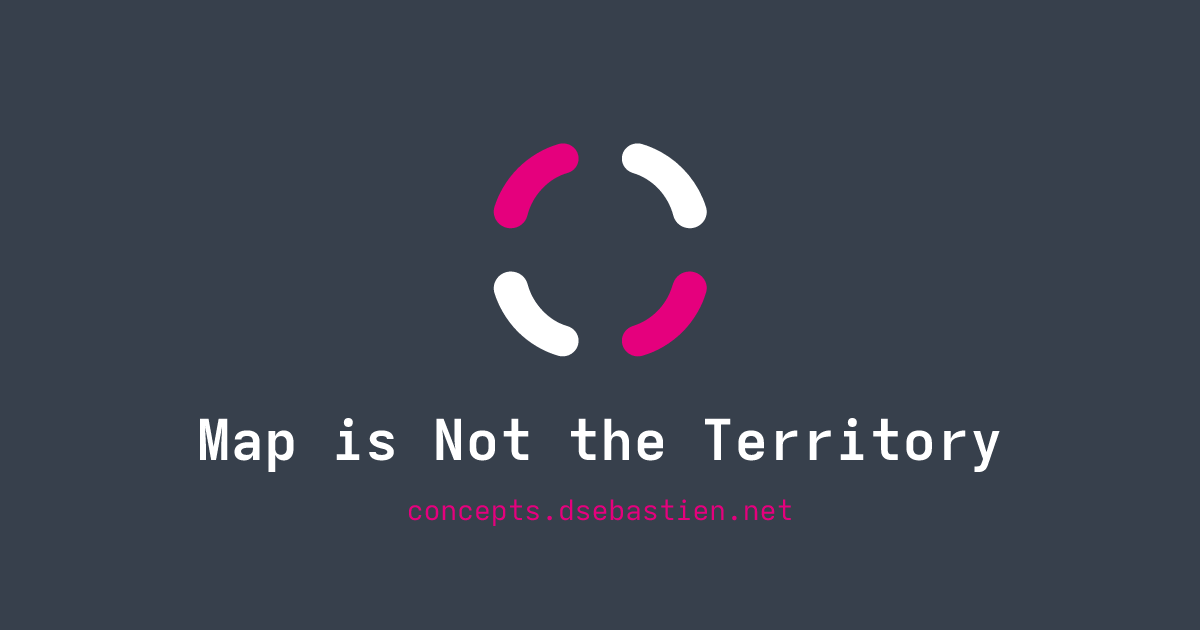 Map is Not the Territory - Concepts
