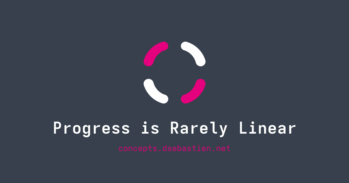 Progress is Rarely Linear - Concepts